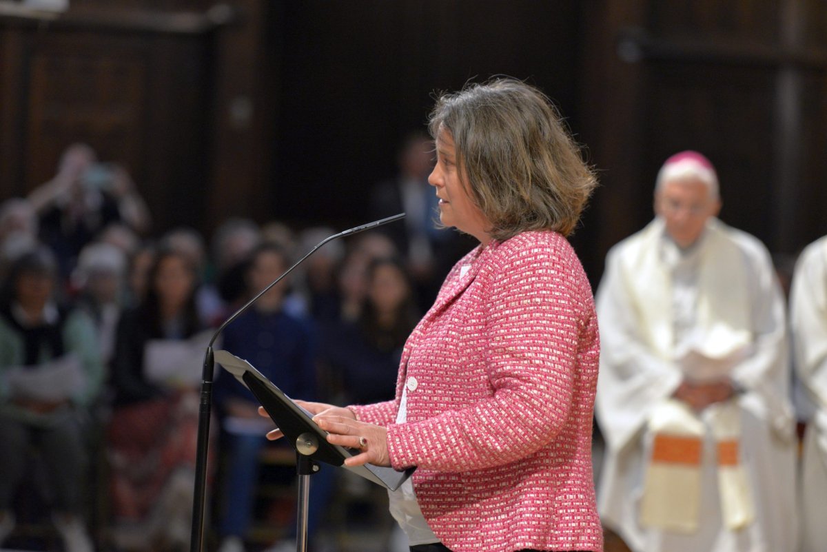 Veillée de prière pour la vie 2023. © Marie-Christine Bertin / Diocèse de Paris.