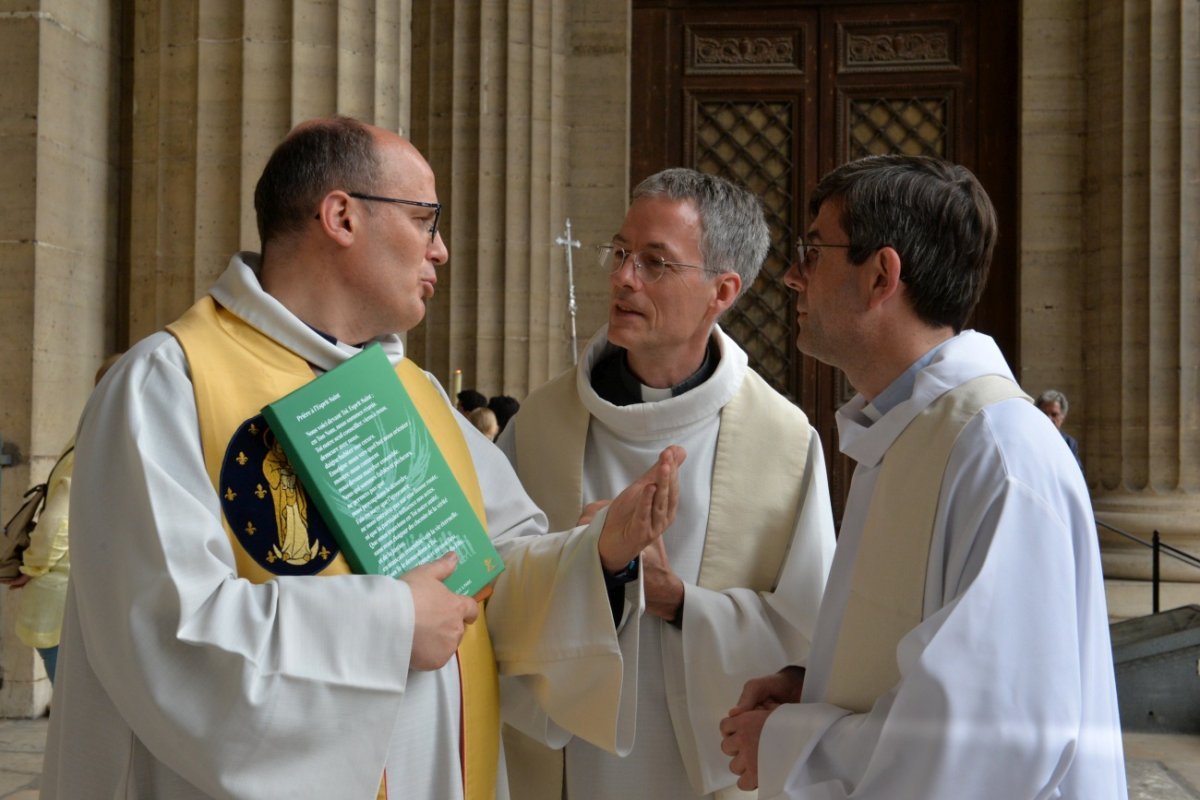 Rassemblement de réception des contributions synodales. © Marie-Christine Bertin / Diocèse de Paris.