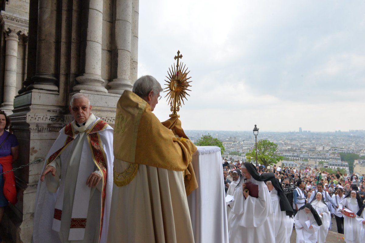 Fête-Dieu 2023. © Marie-Christine Bertin / Diocèse de Paris.