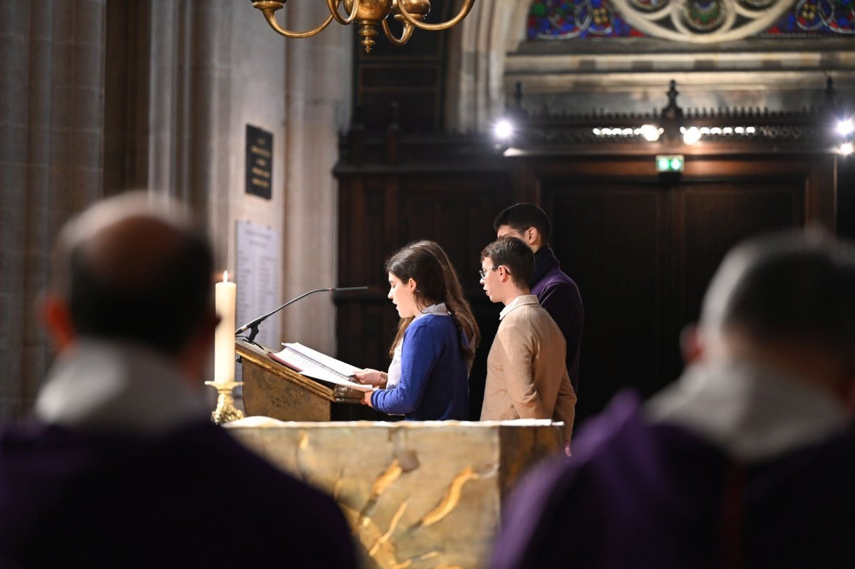 Inauguration d'un nouveau projet pour Saint-Germain l'Auxerrois. © Marie-Christine Bertin / Diocèse de Paris.