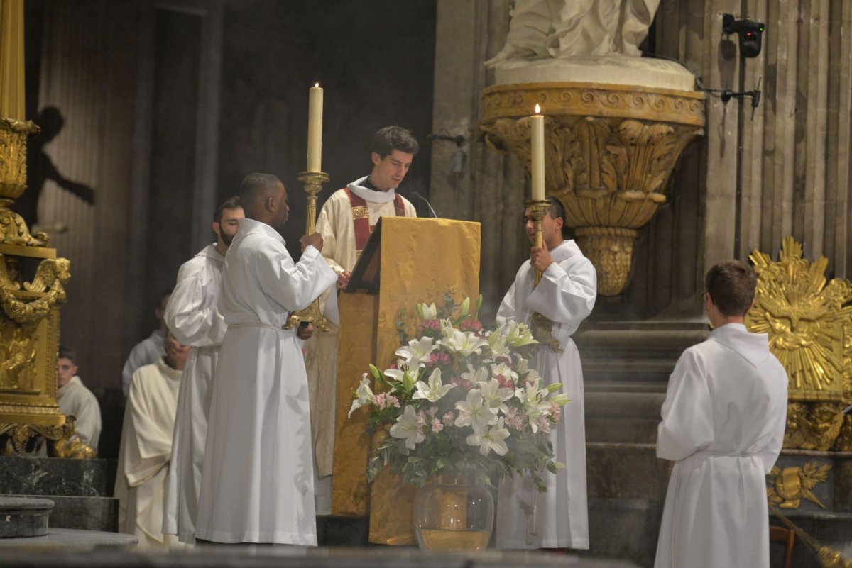 Messe des étudiants 2022. © Marie-Christine Bertin / Diocèse de Paris.