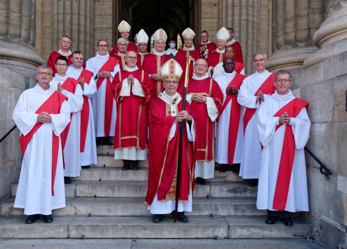 Ordinations des diacres permanents 2021. © Yannick Boschat / Diocèse de Paris.