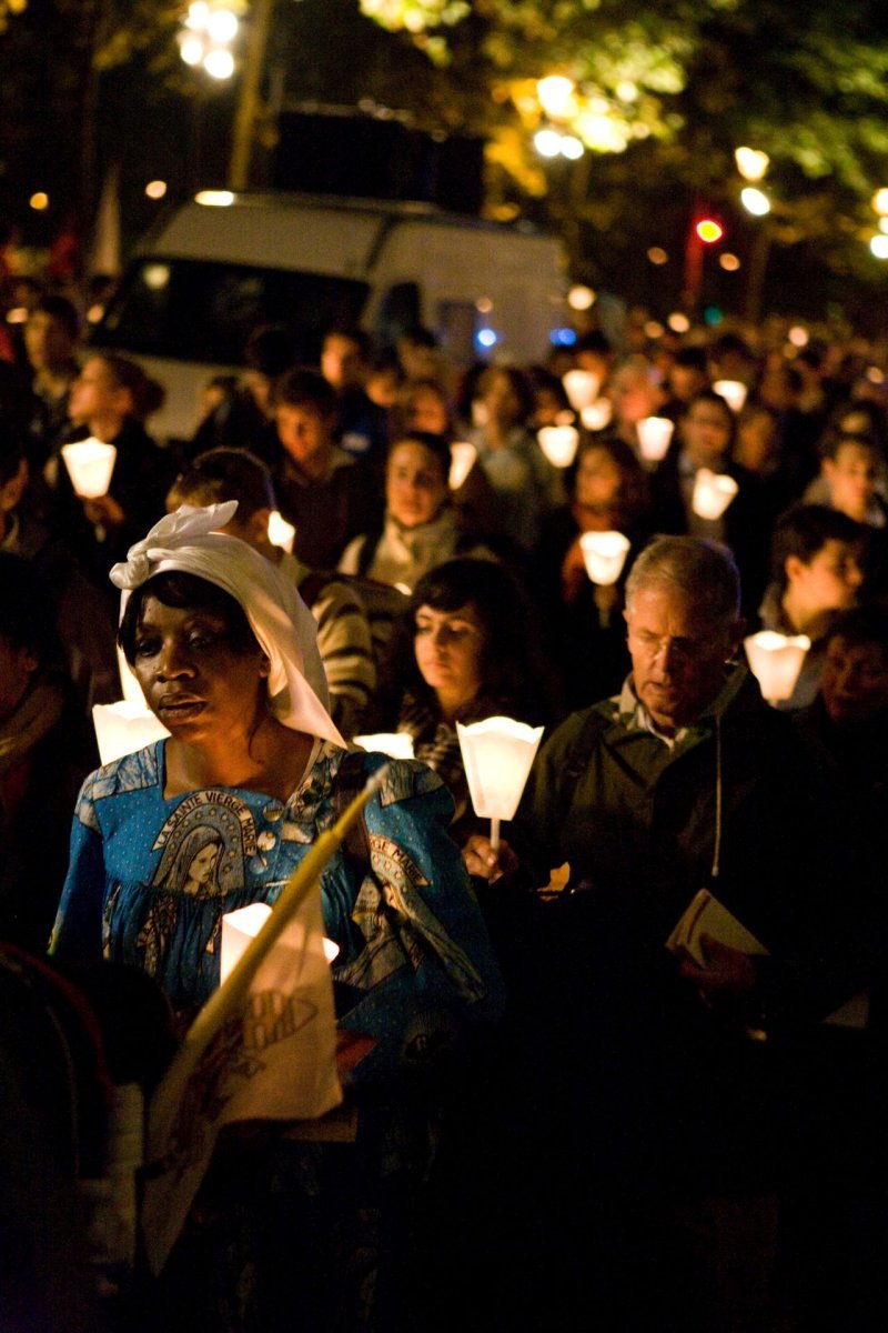 Chemin de Lumière à minuit. © Virginia Castro / Ciric – Reproduction interdite.