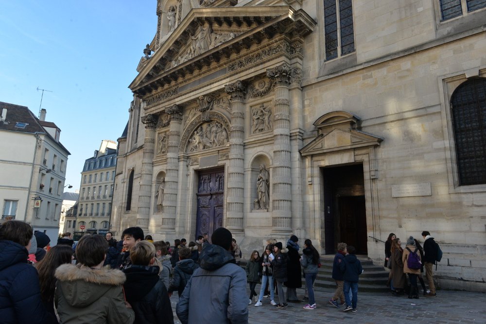 Rassemblement des sixièmes 2017 - Saint-Etienne-du-Mont 3. © Marie-Christine Bertin/Diocèse de Paris.