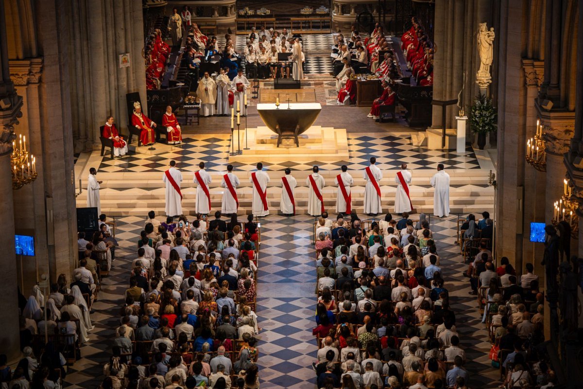 Ordinations sacerdotales 2026. © Dylan Guidez / Diocèse de Paris.