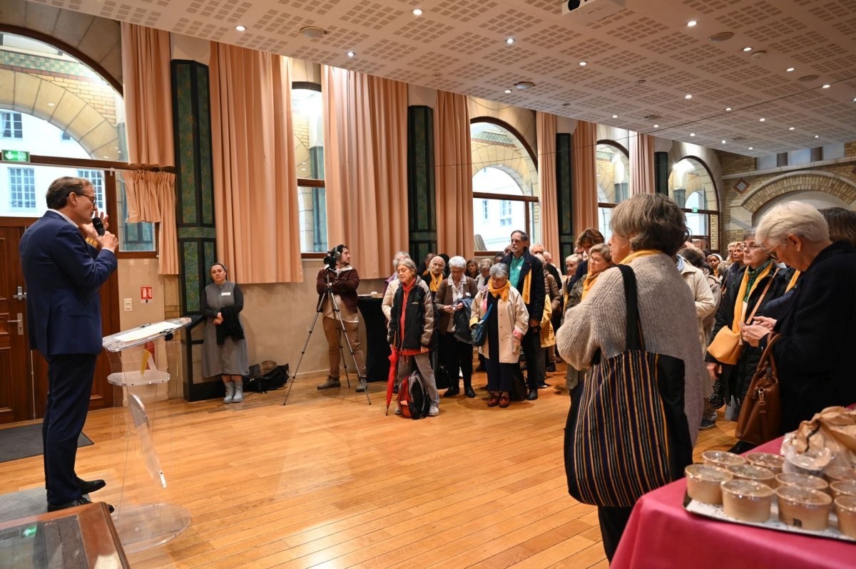 Journée de rentrée en la fête de la Saint-Luc 2023. © Marie-Christine Bertin / Diocèse de Paris.
