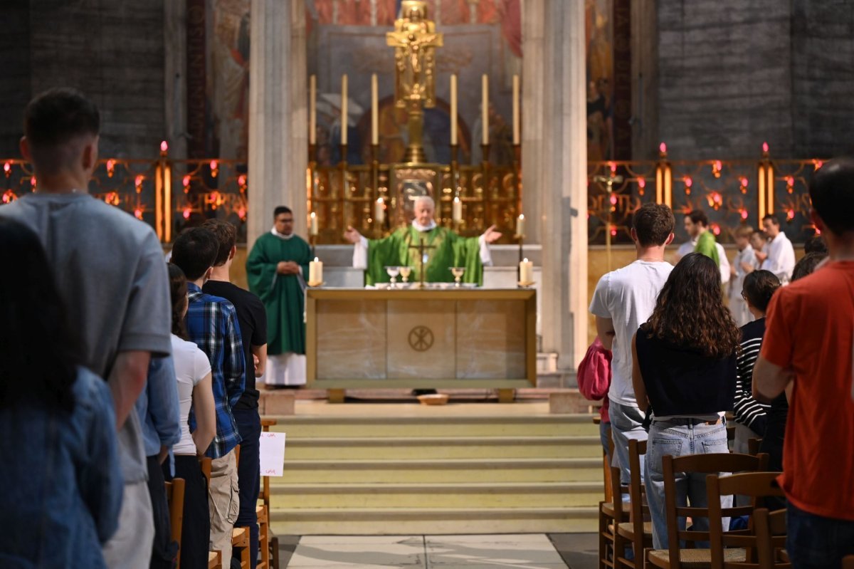 Messe d'envoi au Jubilé des jeunes. © Marie-Christine Bertin / Diocèse de Paris.