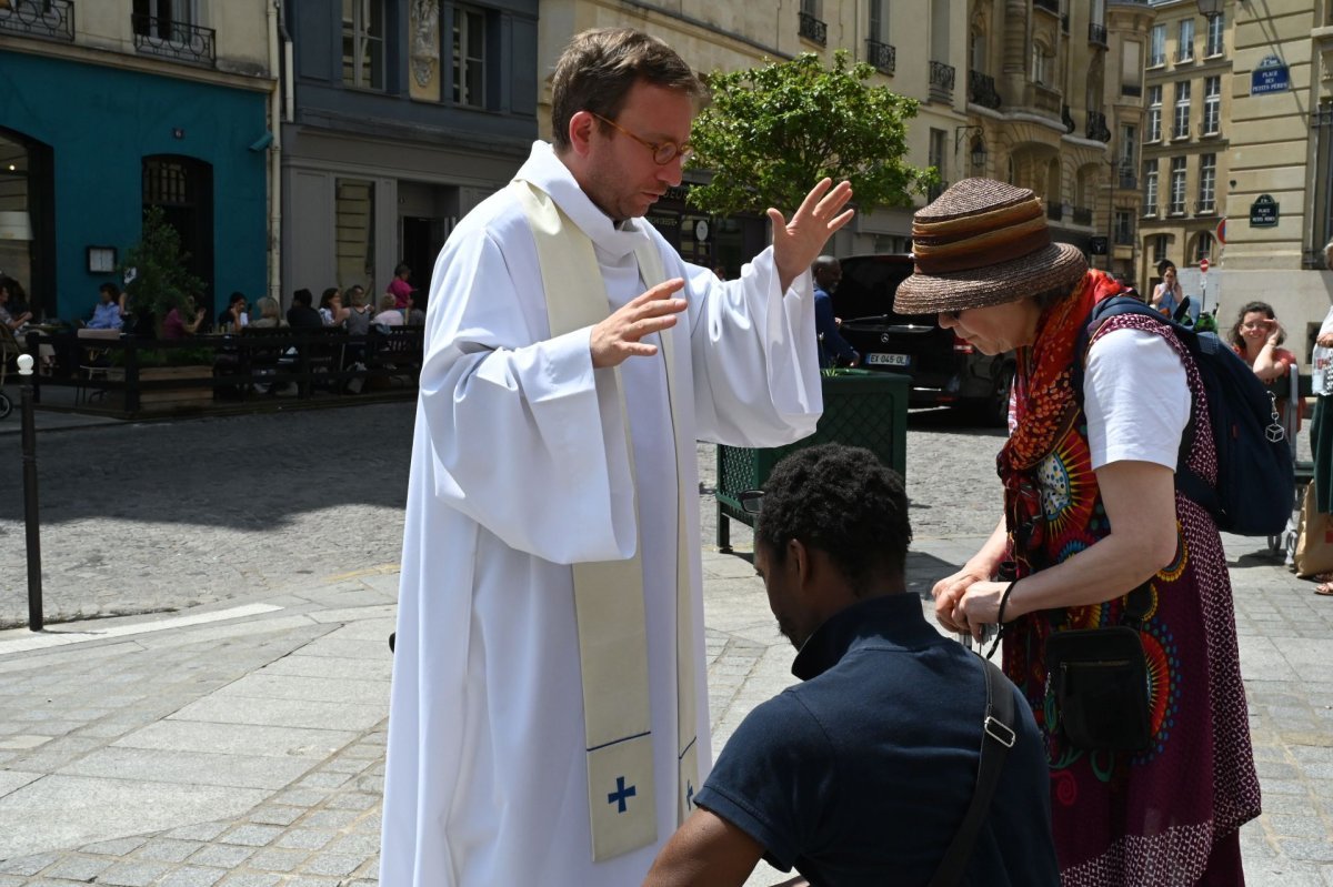 Messe des nouveaux prêtres à Notre-Dame des Victoires. © Marie-Christine Bertin / Diocèse de Paris.