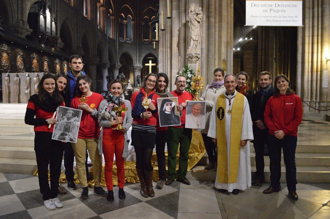 Lancement diocésain des JMJ de Cracovie. © D. R..