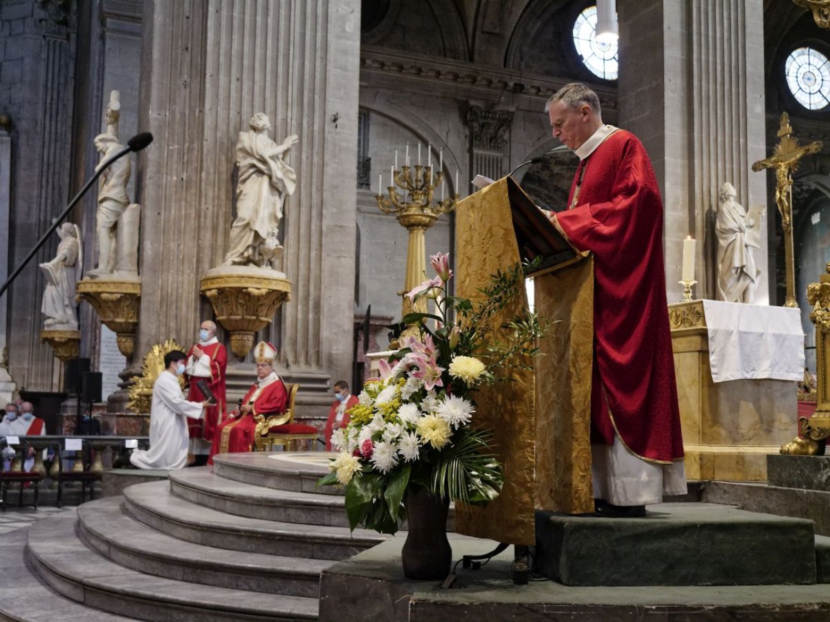 Ordinations des diacres permanents 2021. © Yannick Boschat / Diocèse de Paris.