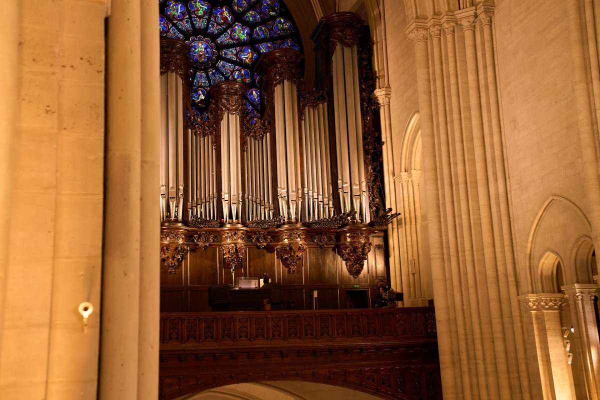 Office de réouverture de Notre-Dame de Paris. © Régine Mahaux pour le Diocèse de Paris.