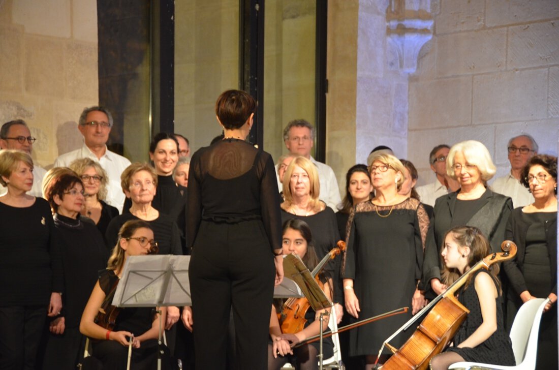 Psaume 92 : « Tov Lehodot ». © Marie-Christine Bertin / Diocèse de Paris.