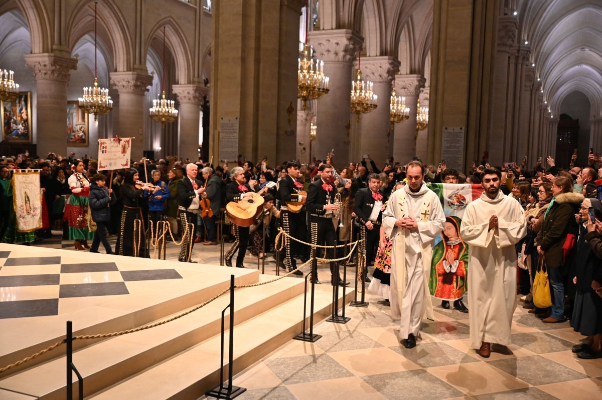 Fête de Notre Dame de Guadalupe 2024. © Marie-Christine Bertin / Diocèse de Paris.