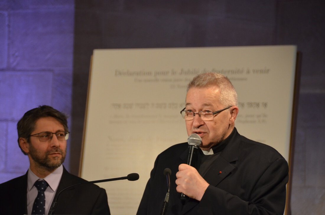 Allocution du cardinal André Vingt-Trois. © Marie-Christine Bertin / Diocèse de Paris.