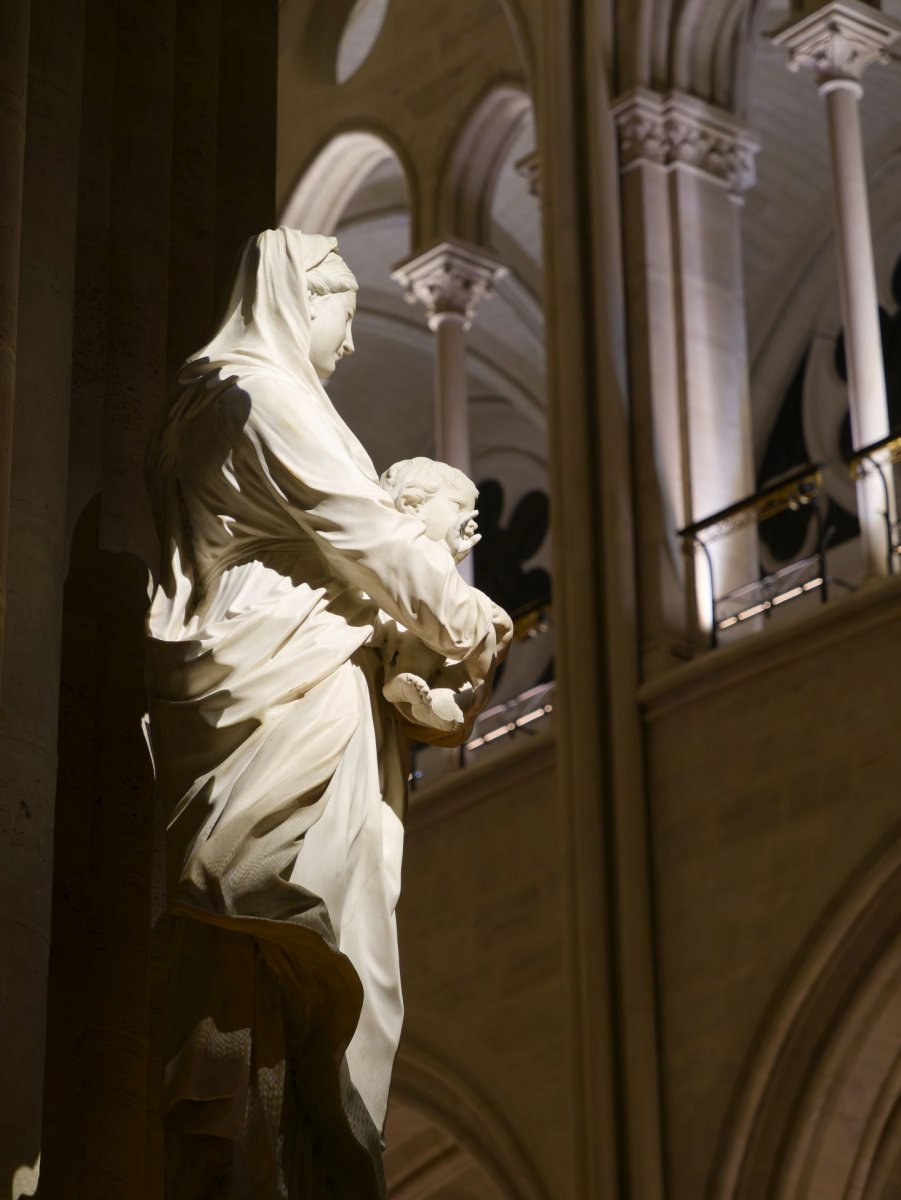 Messe du soir du mercredi 11 décembre 2024 à Notre-Dame de Paris. © Yannick Boschat / Diocèse de Paris.