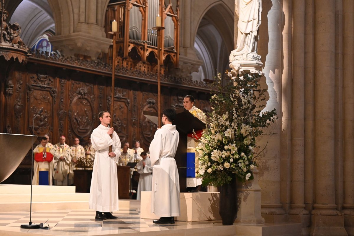 Messe pour l'anniversaire de la Faculté Notre-Dame, du Séminaire de (…). © Marie-Christine Bertin / Diocèse de Paris.
