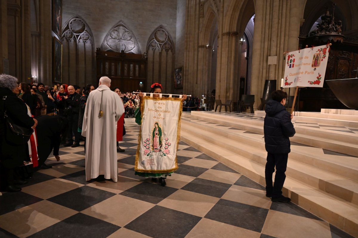 Fête de Notre Dame de Guadalupe 2024. © Marie-Christine Bertin / Diocèse de Paris.
