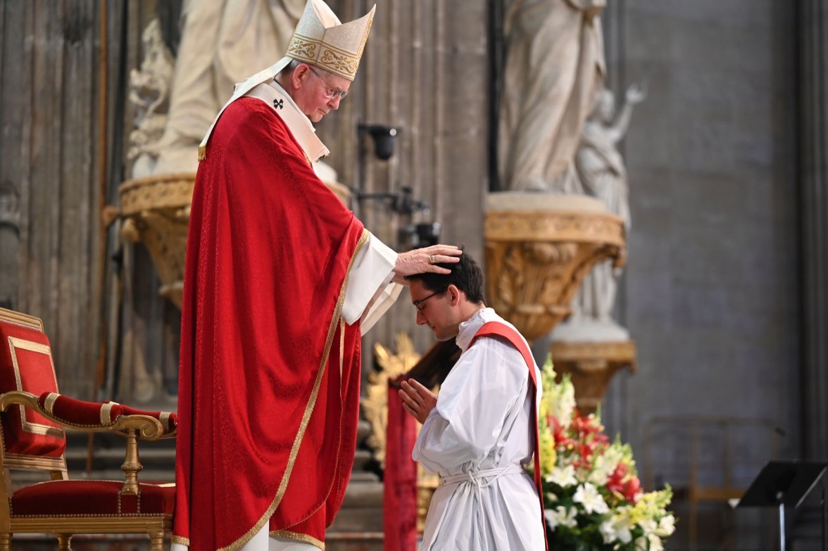 Ordination sacerdotale 2024. © Marie-Christine Bertin / Diocèse de Paris.