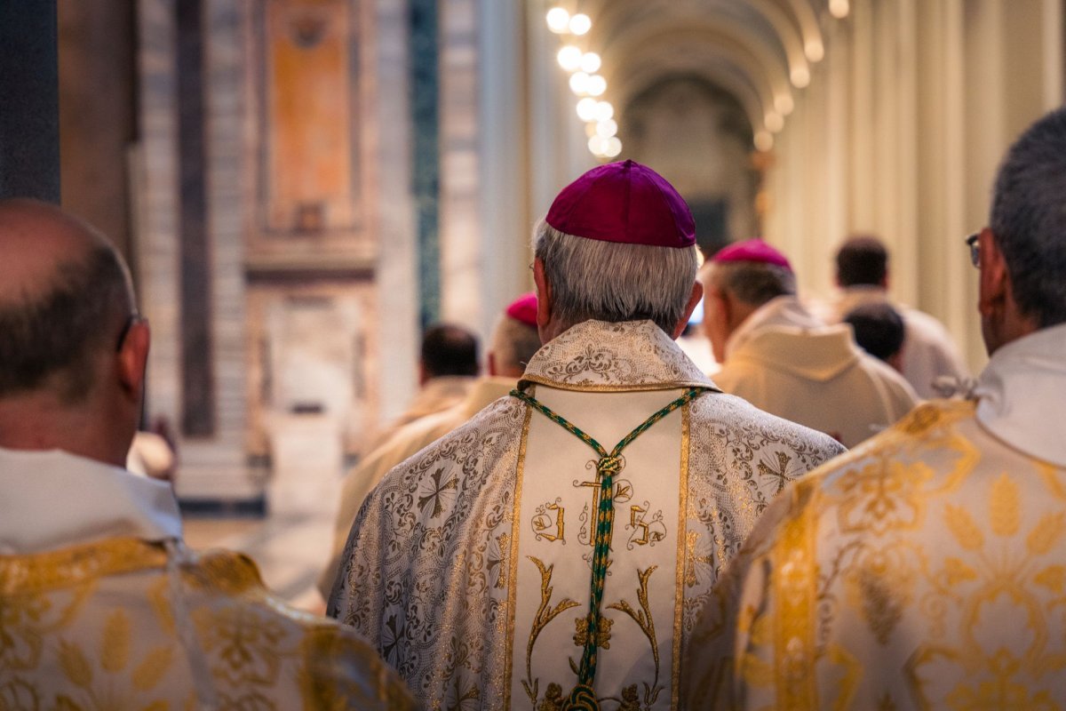 Pèlerinage jubilaire à Rome - 25 février. Saint-Jean de Latran © Liam Hoarau / Diocèse de Paris.